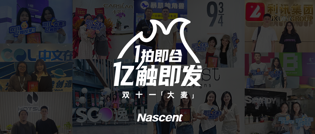 南讯祝品牌朋友们双11「亿」触即发，收官大麦